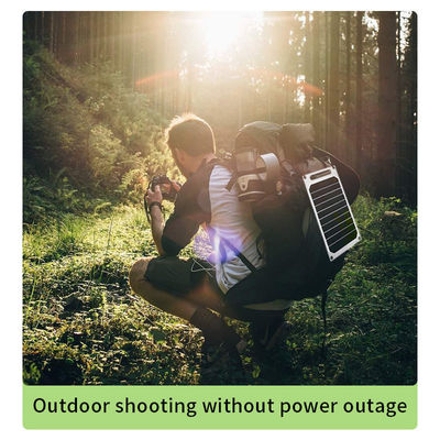 Carregador solar de mochila personalizado de 100 PCS de 10W para distribuição de armazéns no exterior