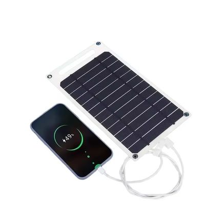 10W 1V 2V 3V 4V 5V Mini painéis solares portáteis Saco Cor Preto / Camuflagem / OEM Cor Boa