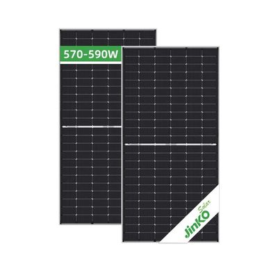 N-Type Mono Solar Panel Jinko 550w 555w Tiger Neo 72HL com caixa de junção IP68