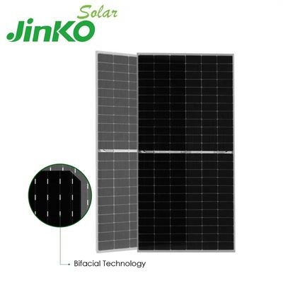 N-Type Mono Solar Panel Jinko 550w 555w Tiger Neo 72HL com caixa de junção IP68