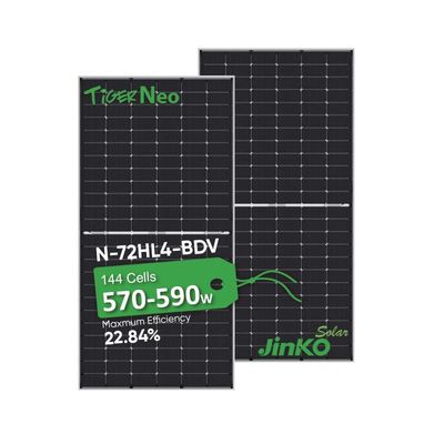 Good Jinko 575 Watt JKM575 N Modulo de painel solar fotovoltaico para aplicações residenciais