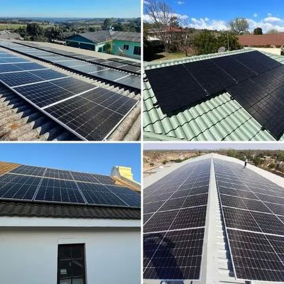 Jinko Solar 565-585W Tiger Neo Modulos fotovoltaicos de tipo N com 144 células e tolerância de energia