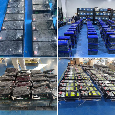 12V 50Ah 100Ah 200Ah Lifepo4 Pacote de Bateria Solar Para Painel Solar Doméstico