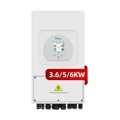 Inverter solar híbrido de 8 kW SUN-8K-SG03LP1-EU para frequência de saída de 50 Hz/45 Hz-55 Hz por Deye