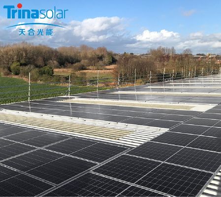 330W 395W Painel Solar Monocristalino de tipo N com Estrutura de Liga de Alumínio Anodizada