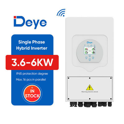 Tecnologia avançada Deye SUN-6K-SG03LP1-EU Inversores AC de corrente contínua de 48 V para saída de três fases