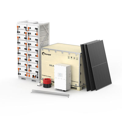 Inverter híbrido trifásico Deye SUN-30K-SG01HP3-EU-BM3 para sistema de energia solar de 30 kW