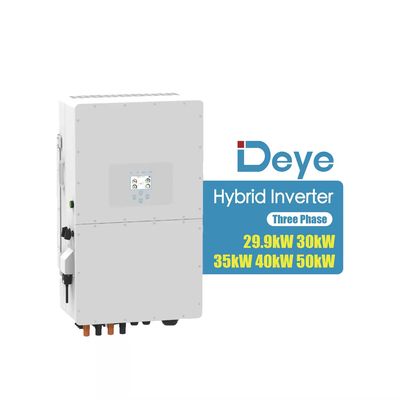 Inversor solar híbrido de alta tensão 20kw 30kw 40kw 50kw Três fases com aprovação CEI