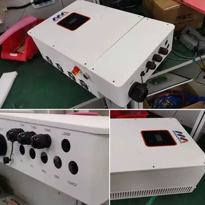 Display LCD Megarevo Inverter híbrido R5KLNA 8kw 10kw Inverter solar de fase dividida fora da rede
