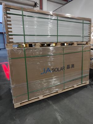 2465*1134*35mm Dimensões do painel JA 605W 610W 615W 620W 625W 630W Painel solar todo preto