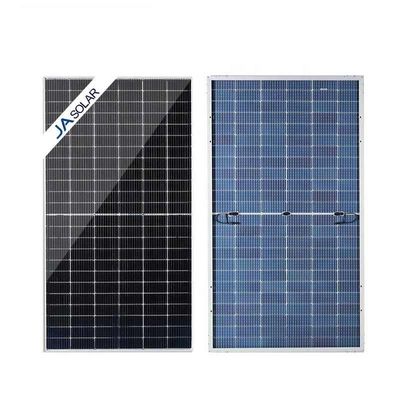 Painel solar bifacial de vidro duplo de 600W JAM72D40LB 585W 590W 595W 605W com cabo 12AWG