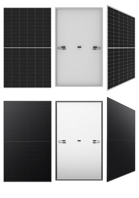 JA SOLAR Eficiência Painel solar bifacial com tecnologia MBB de vidro duplo e meia célula
