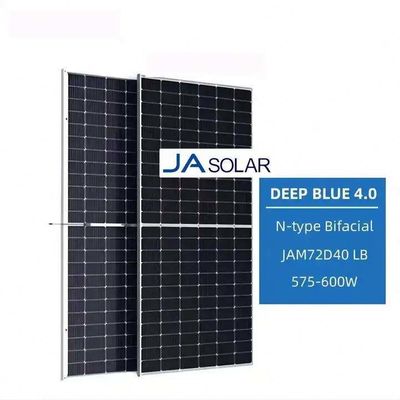 Painel Solar Bifacial de Meia Célula de Duplo Vidro para Sistema Solar Certificado IEC ISO TUV