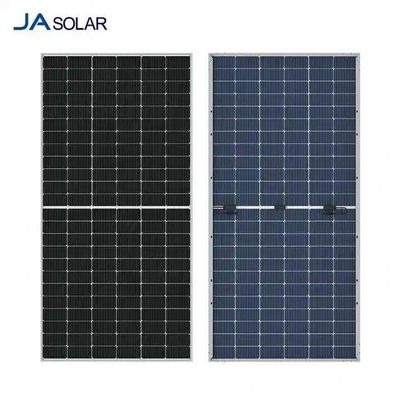 Painel Solar Bifacial de Meia Célula de Duplo Vidro para Sistema Solar Certificado IEC ISO TUV