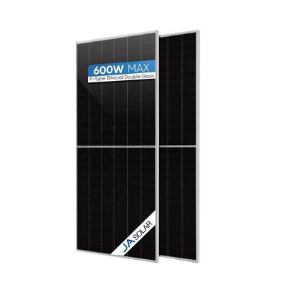 JA Solar N-Type Bifacial Mono Modules 575w 580w 585w 590w 595w 600w Certificado CE TUV