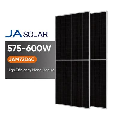 575-600W Duplo vidro N-TOPCON Bifacial Mono painéis solares Dimensões do painel 2333*1134*30mm