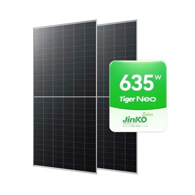 Jinko N tipo 78HL4-V Painel solar IP68 Caixa de junção 615W Tipo de célula monocristalina