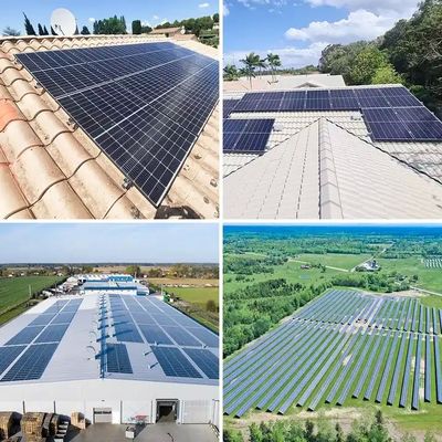 Jinko N tipo 78HL4-V Painel solar IP68 Caixa de junção 615W Tipo de célula monocristalina