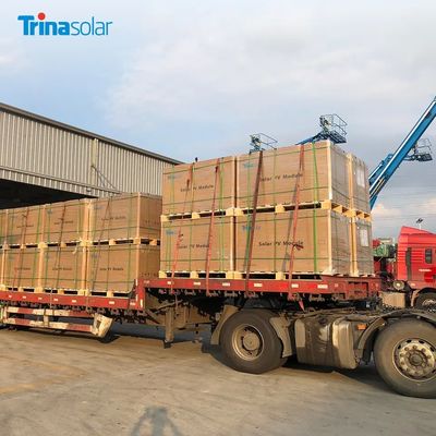Trina painel de energia solar personalizado 645W 650W 660W com 22,5% e MC4 EVO2/TS4* conector