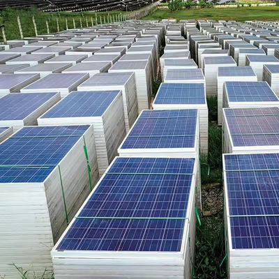 Certificado CE TUV 540W 550W 660W HJT Painel Solar Bifacial de Vidro