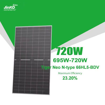 550W Bifacial N Tipo Mono painel solar Pv painéis solares para sistema fotovoltaico