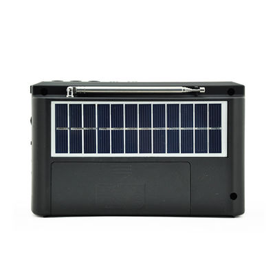 Rádio solar para acampamento ao ar livre Multifuncional AM FM SW rádio USB com tocha brilhante BT alto-falante
