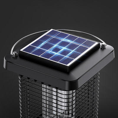 Lâmpada solar de matar mosquitos portátil Zapper de insetos ao ar livre com luz LED