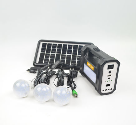Kit de iluminação solar LED para emergência ao ar livre Kit de iluminação solar LED para painel solar
