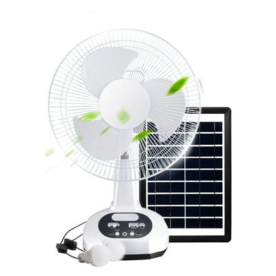 18W Solar Led Ventilador Elétrico Ventilador de carregador de bateria solar para acampamento