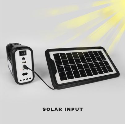 Sistema de iluminação solar para residências personalizado Kit de iluminação de painéis solares de silício policristalino