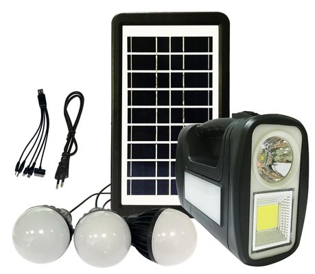 Sistema de iluminação solar portátil multifunção Mini kits de luz solar para casa ao ar livre