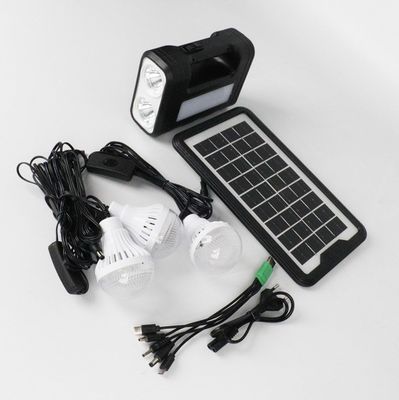 4500mah Bateria de lítio Sistema de iluminação solar LED para casa 35h Tempo de trabalho longo