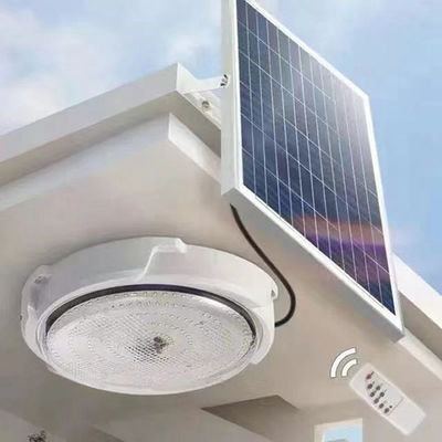 20w 40w Casa Casa Solar Lâmpada de teto interior com painel solar de controle remoto