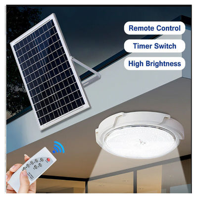 Smart Home Lâmpadas Solares de Tecto Internos Uso Moderno 3 Lâmpadas Solares de Tecto de Cor
