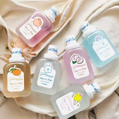 Bear Baby Perfumes Girl Student Baby Peach Milk Light Kid Perfumes Spray Body Mist Small Light Fragrances Body Spray