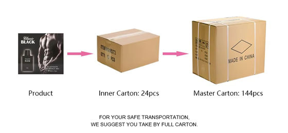 Perfume de 50ML com Fragrância Original Design de Frasco Personalizado Aroma Duradouro Amadeirado Spray Perfume Eau De Parfum