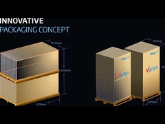 TTrina Painéis solares 560Watt 570W 580W Módulos fotovoltaicos bifaciais de vidro duplo