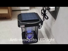 Lâmpada solar para matar mosquitos